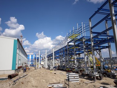 Rusya, nadym - 6 Haziran 2011: şirketi gazprom novy ureng içinde