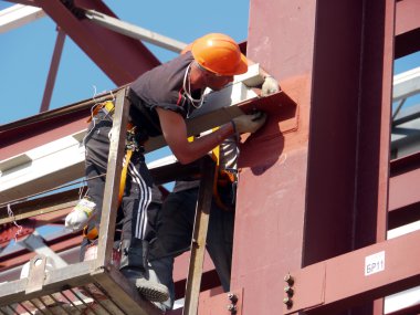 Rusya, nadym - 6 Haziran 2011: şirketi gazprom novy ureng içinde