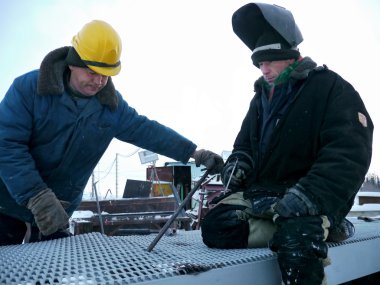 Rusya, nadym - 23 Kasım 2012: novy olarak şirketi gazprom