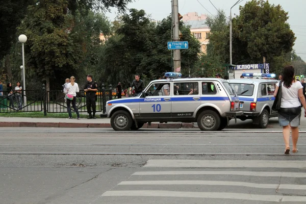Samara, Ryssland - 21 augusti, 2014: fängslandet av brottslingar. A — Stockfoto