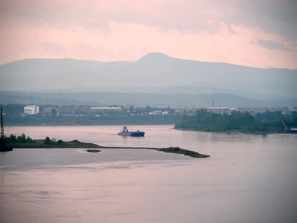 Gebiet Irkutsk. tulun. Sibirische Natur. lizenzfreie Stockfotos