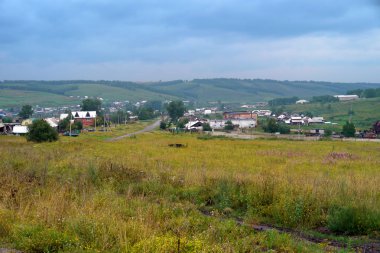 Irkutsk bölge. Tulun. Sibirya doğa.