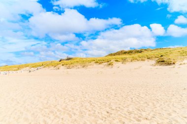 Liste plajındaki kum tepeleri, Sylt Adası, Almanya