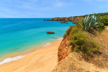 Praia da Rocha Beach bir görünüm