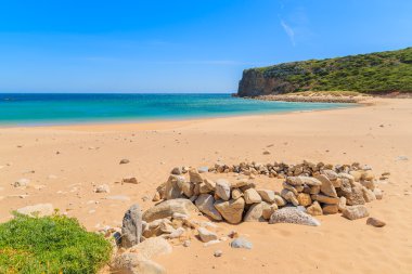 Altın kum Praia Barranco beach yapmak