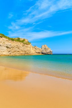 Altın kum Praia Barranco beach yapmak