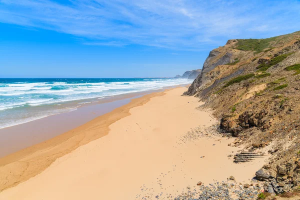 Playa de arena Castelejo — Foto de Stock