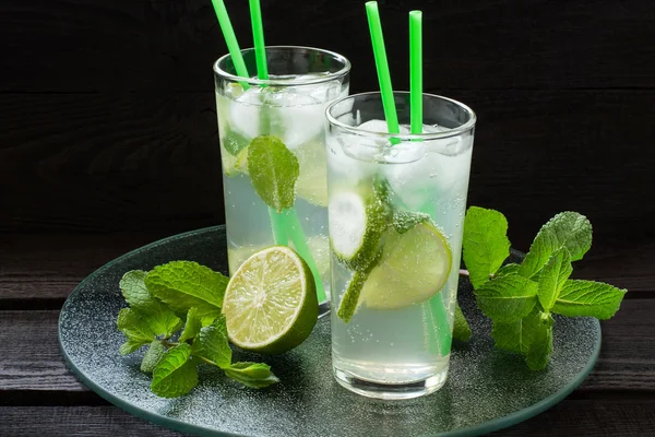 Mojito cocktail in a highball — Stock Photo, Image