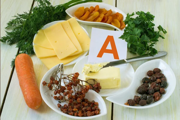 Aliments contenant de la vitamine A — Photo