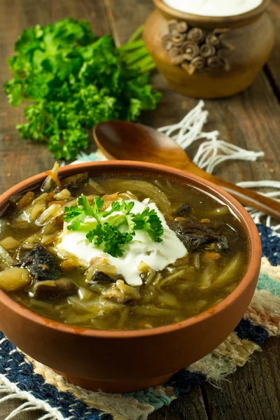 Sopa de repolho Valaam — Fotografia de Stock