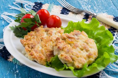 Chopped pork cutlets 