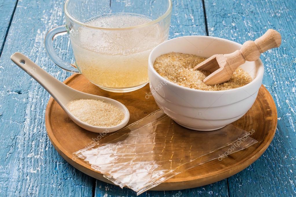 Different types of gelatin Stock Photo by ©13Smile 99221558