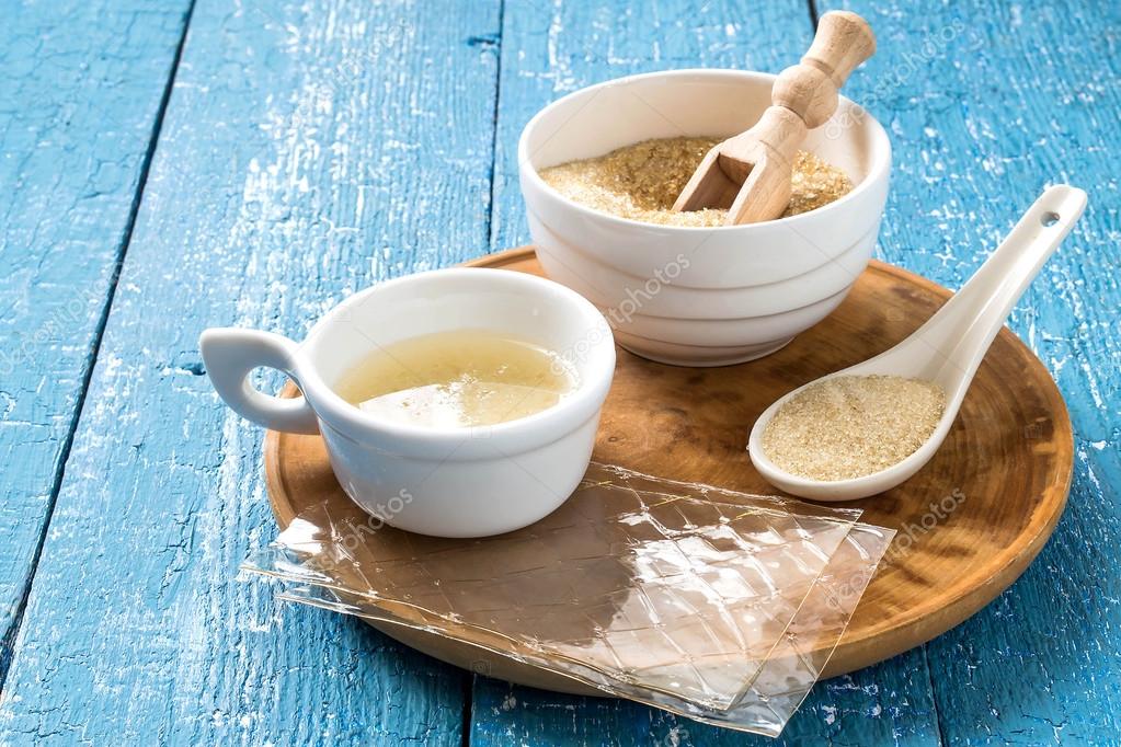 Different types of gelatin Stock Photo by ©13Smile 99225318