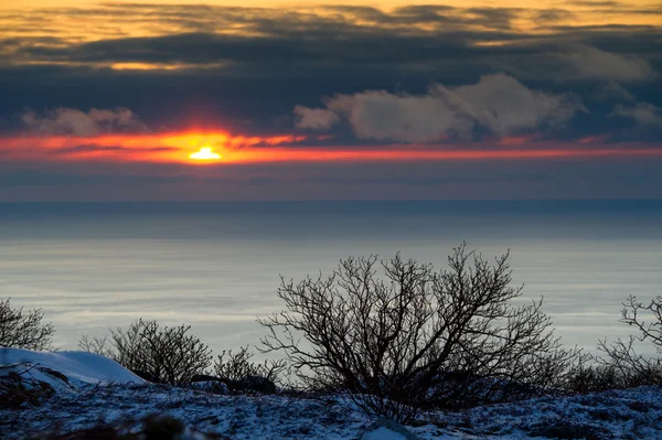 Panorama invernale — Foto Stock