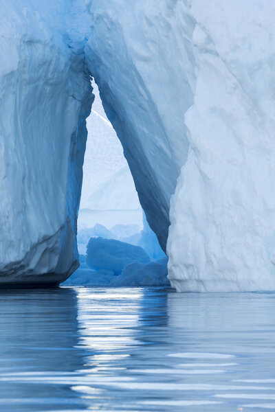 Huge icebergs of Greenland
