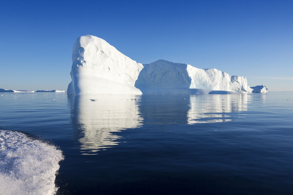 Huge iceberg of Polar regions.