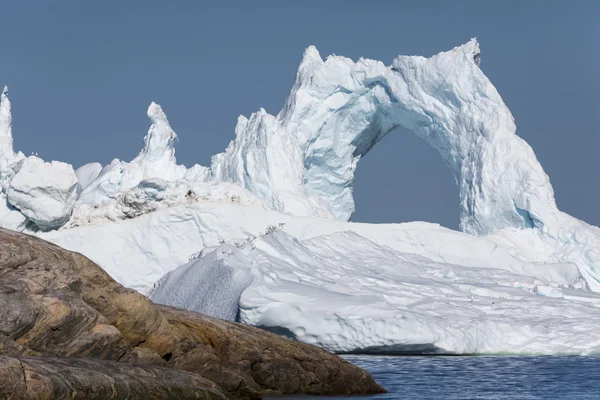 Ogromnych lodowców regiony polarne — Zdjęcie stockowe
