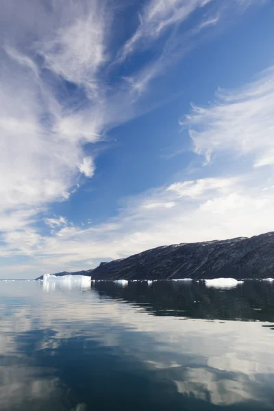 格陵兰岛。极地的冰. — 图库照片