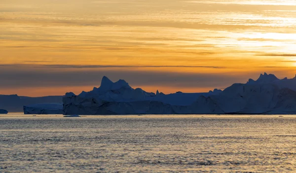 Grónsko. ICES polárních oblastí. — Stock fotografie