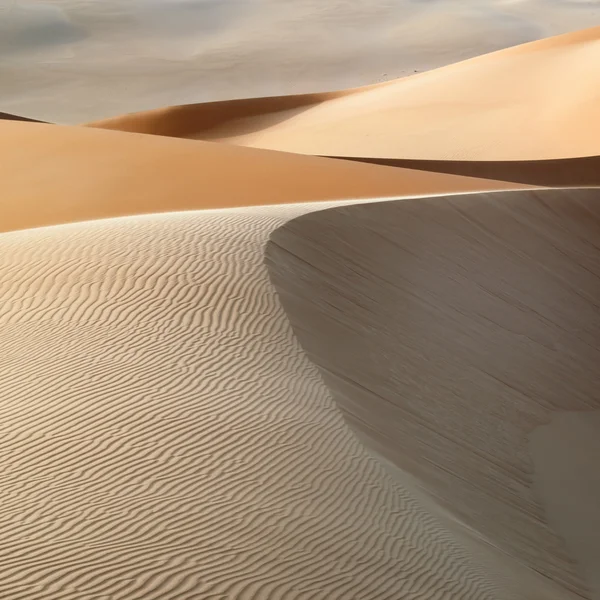 Písečné Duny Horké Poušti Globální Klimatické Změny Planetě Rozšíření Území — Stock fotografie