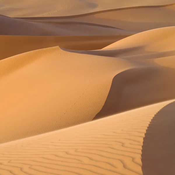 Dunas de arena en el desierto — Foto de Stock