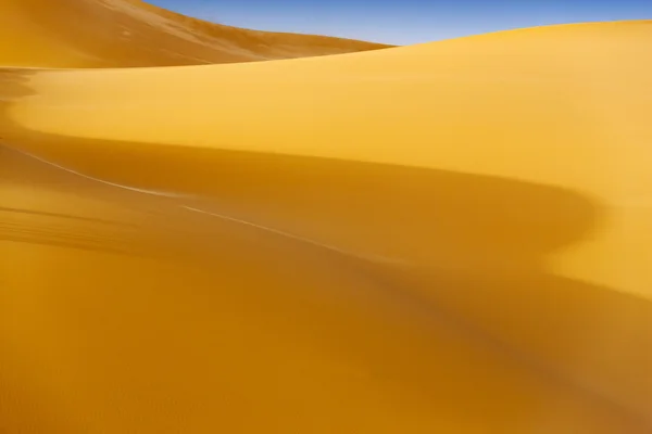 Sandy Dunes in desert — Stock Photo, Image