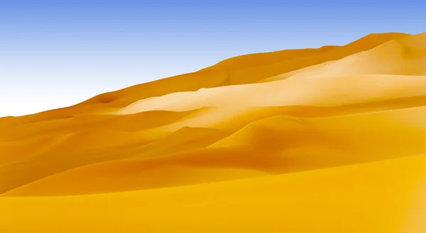 Сэнди Дюны Жаркой Пустыне Глобальные Климатические Изменения Планете Расширение Территории — стоковое фото