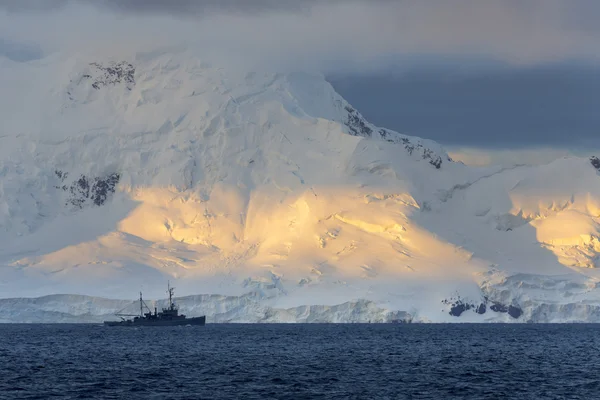 Nature and landscapes of Antarctic Royalty Free Stock Images