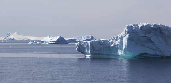 Nature and landscapes of Antarctic