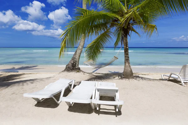 Beach on tropical island — Stock Photo, Image