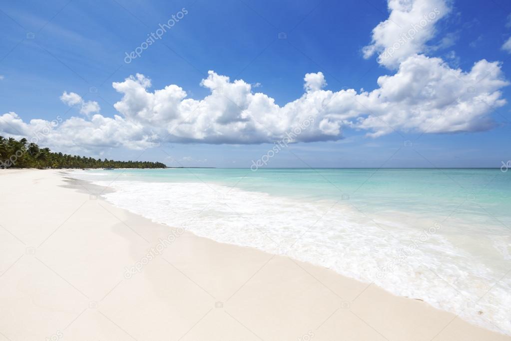 Beach on tropical island