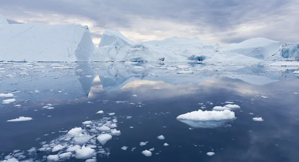 Ледники и айсберги Антарктиды — стоковое фото