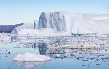 Nature and landscapes of Greenland clipart