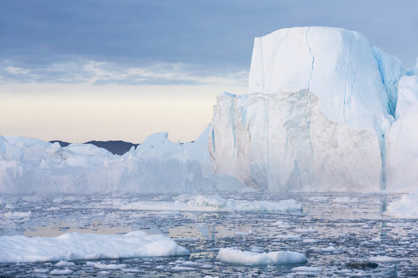 Nature and landscapes of Greenland.