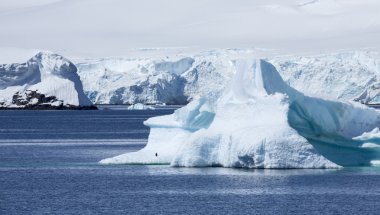 Doğa ve manzara Antarktika.