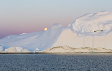 Nature and landscapes of Greenland clipart