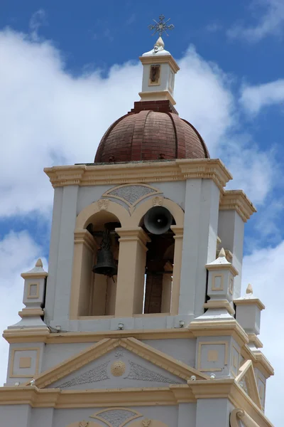 圣罗克教堂的钟塔 — 图库照片