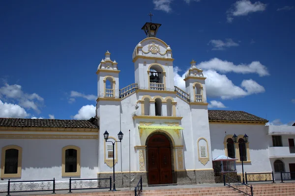 Quiroga katholische Kirche — Stockfoto