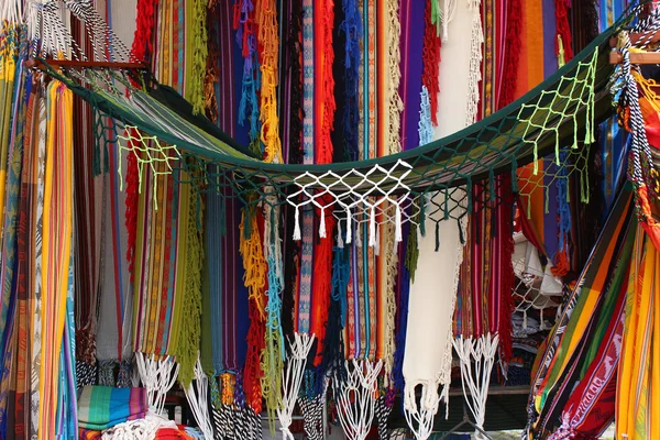 Hammock Stand at the Market — Stock Photo, Image