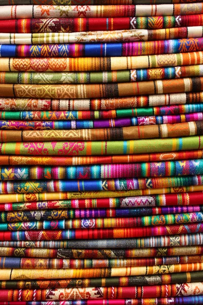 Colorful Tablecloths — Stock Photo, Image