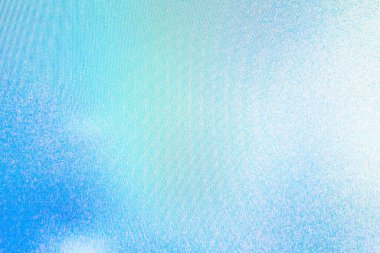 Dalgalar, parazitler ve moire ile soyut bir mavi arkaplan