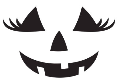 Jack o fener vektör çizimi (Cadılar Bayramı tasarımı)