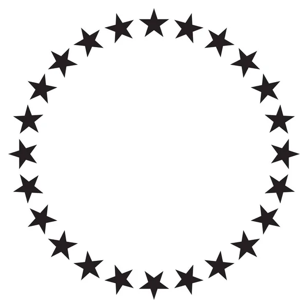 Stars Circle Vector Icon Design Stock Vector