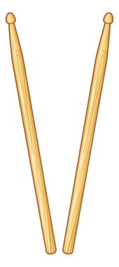 İki ahşap sopaları