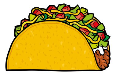 Taco - Meksika yemeği