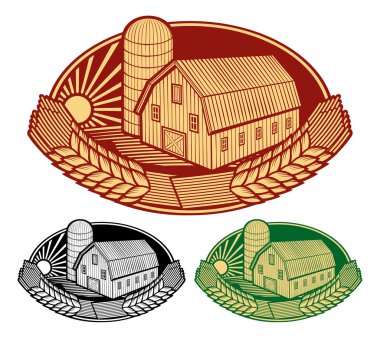 Farm symbol clipart