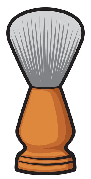 Κλασική βούρτσα ξυρίσματος — Διανυσματικό Αρχείο