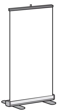 afiş standı olarak boş topla