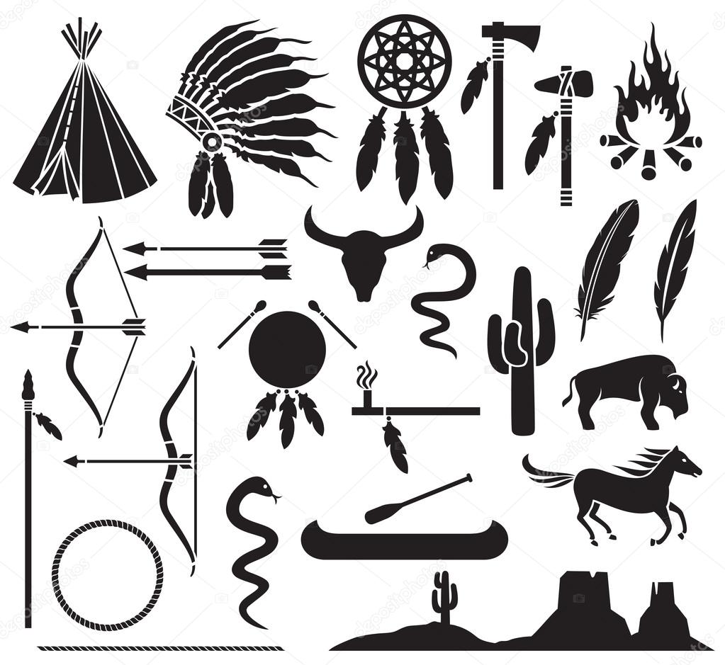 american indians icons