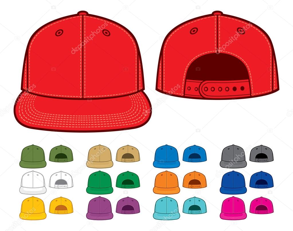 color rap caps